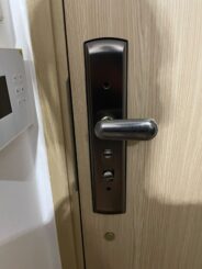長沙灣喜遇 三星電子鎖換機械鎖 換鎖後完成相