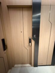 長沙灣喜遇 Samsung 718 三星電子鎖換鎖前相片