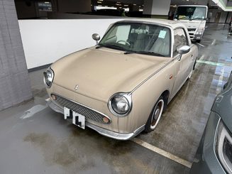 青龍頭 Nissan Figaro 經典車開鎖 車頭相