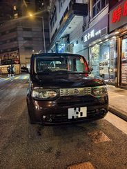 北角街頭 Nissan Cube 汽車開鎖 車頭相