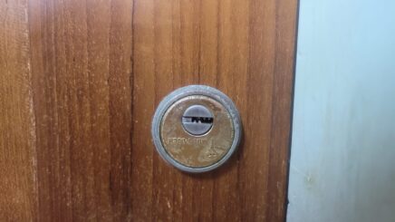 深水埗界限街 Mul-T-Lock 老虎鎖 開鎖前相