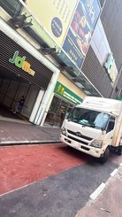 佐敦柯士甸道 Hino300 貨車開鎖 車頭相